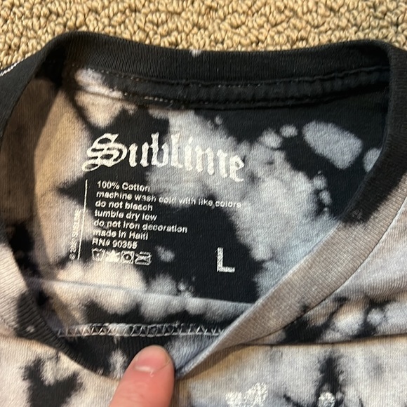 Sublime Tie-Dye Men's T Size L - Picture 5 of 5
